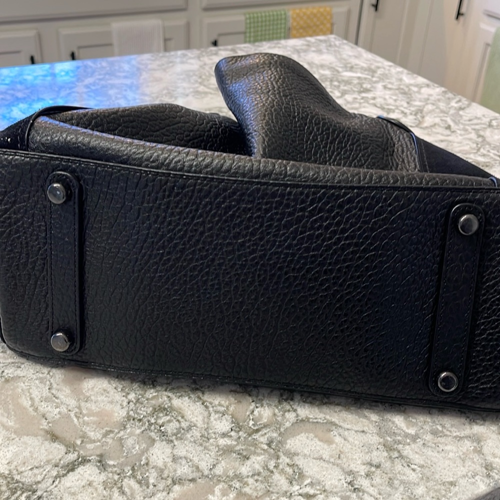 Coach Edie Leather Shoulder Bag